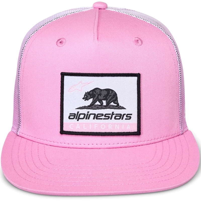 Alpinestars Cali Gradient Trucker-lippis pinkki-valkoinen