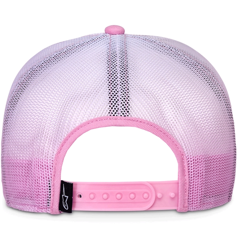 Alpinestars Cali Gradient Trucker-lippis pinkki-valkoinen