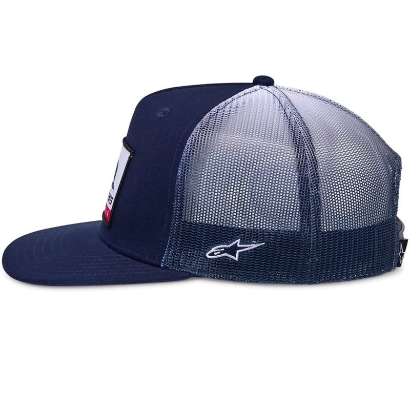 Alpinestars Cali Gradient Trucker-lippis sini-valkoinen