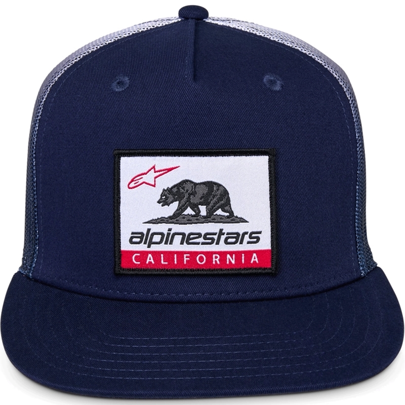 Alpinestars Cali Gradient Trucker-lippis sini-valkoinen