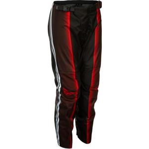 Lasten motocross-housut FLY Racing F-16 Raze musta-puna-valkoinen