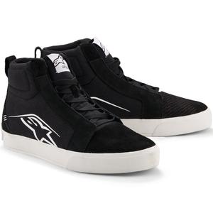 Alpinestars Ride-63 Canvas MP-saappaat Musta-Valkoinen