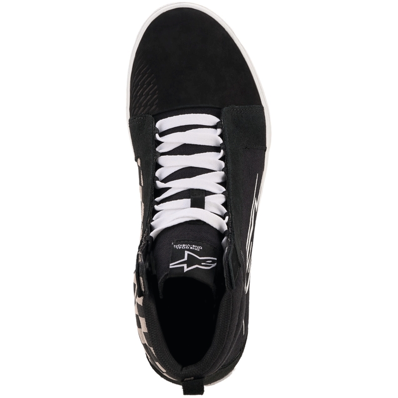 Alpinestars Ride-63 Canvas MP-saappaat Musta-Vaaleanharmaa