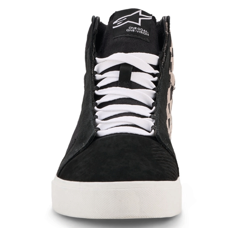 Alpinestars Ride-63 Canvas MP-saappaat Musta-Vaaleanharmaa