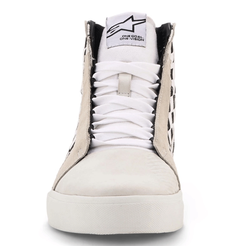 MP-saappaat Alpinestars Ride-63 Canvas Musta-Beige-Valkoinen