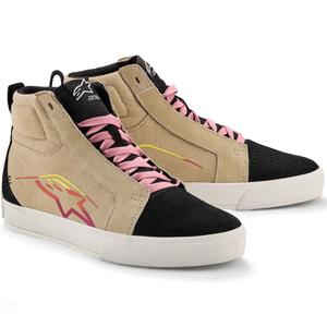 Alpinestars Ride-63 Canvas MP-saappaat Kermanvalkoinen-Musta