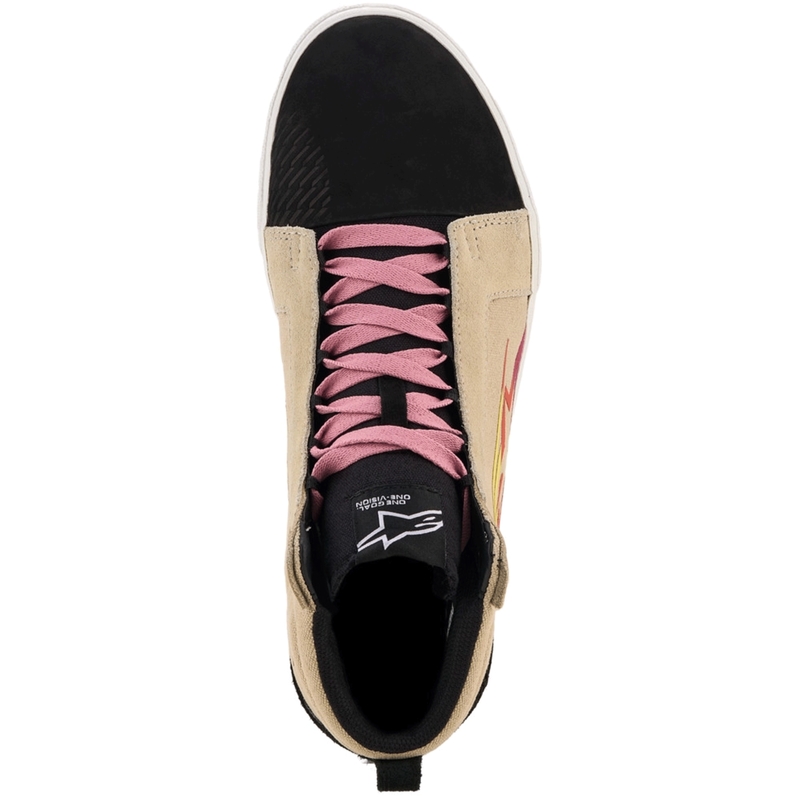 Alpinestars Ride-63 Canvas MP-saappaat Kermanvalkoinen-Musta