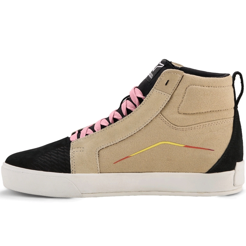 Alpinestars Ride-63 Canvas MP-saappaat Kermanvalkoinen-Musta