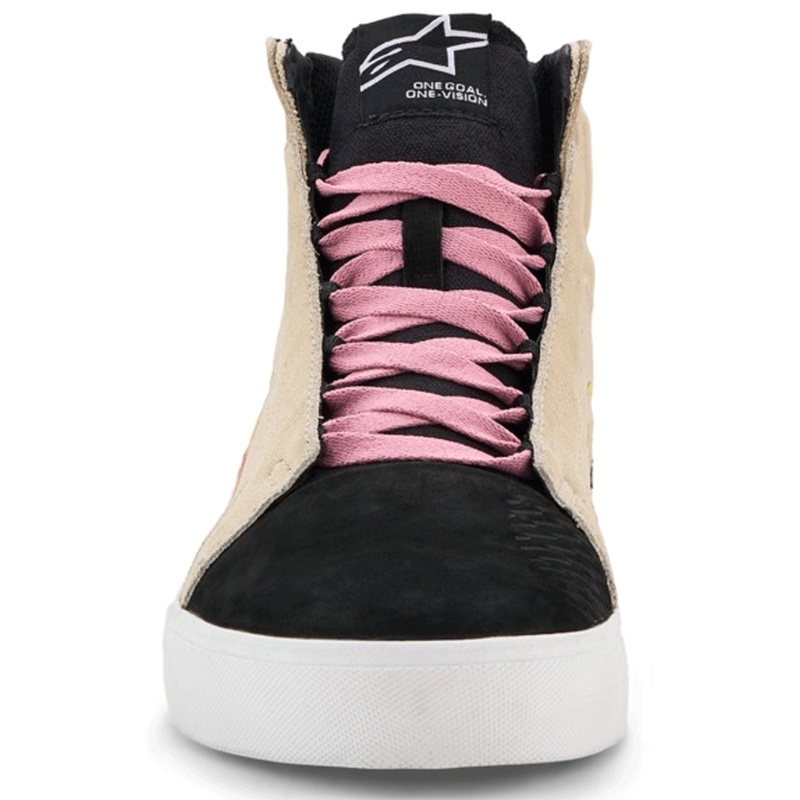 Alpinestars Ride-63 Canvas MP-saappaat Kermanvalkoinen-Musta