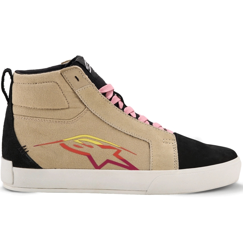 Alpinestars Ride-63 Canvas MP-saappaat Kermanvalkoinen-Musta