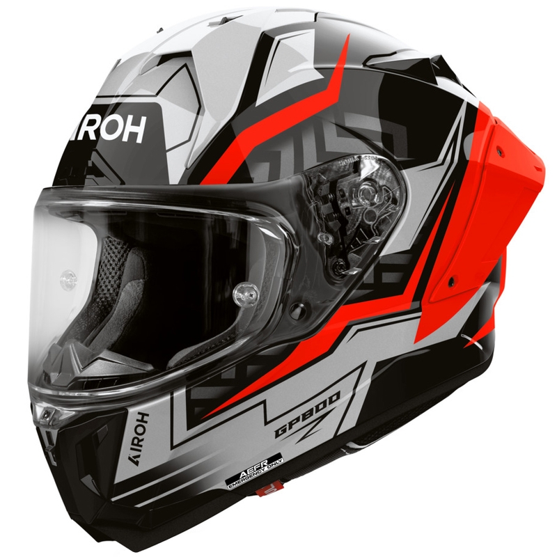 Airoh GP 800 Victory -moottoripyöräkypärä, punainen