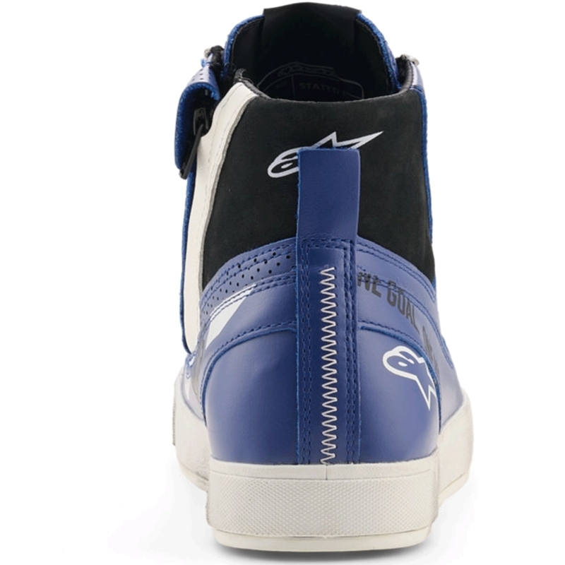 Alpinestars Stated Flair -moottoripyöräsaappaat sini-valko-musta
