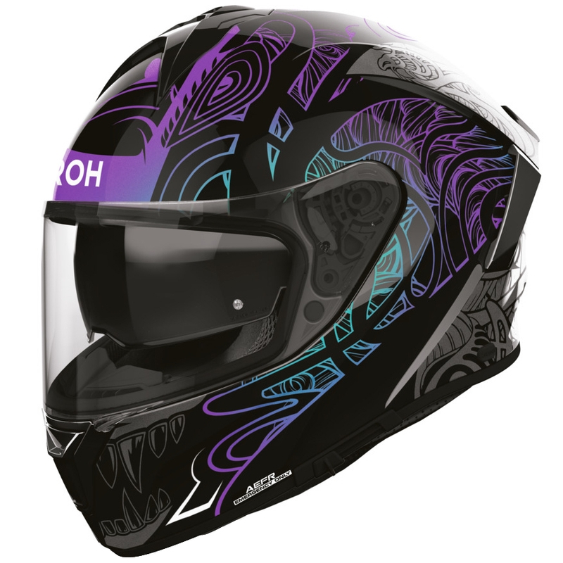 Airoh Spark 2 Silk -umpikypärä, musta-violetti