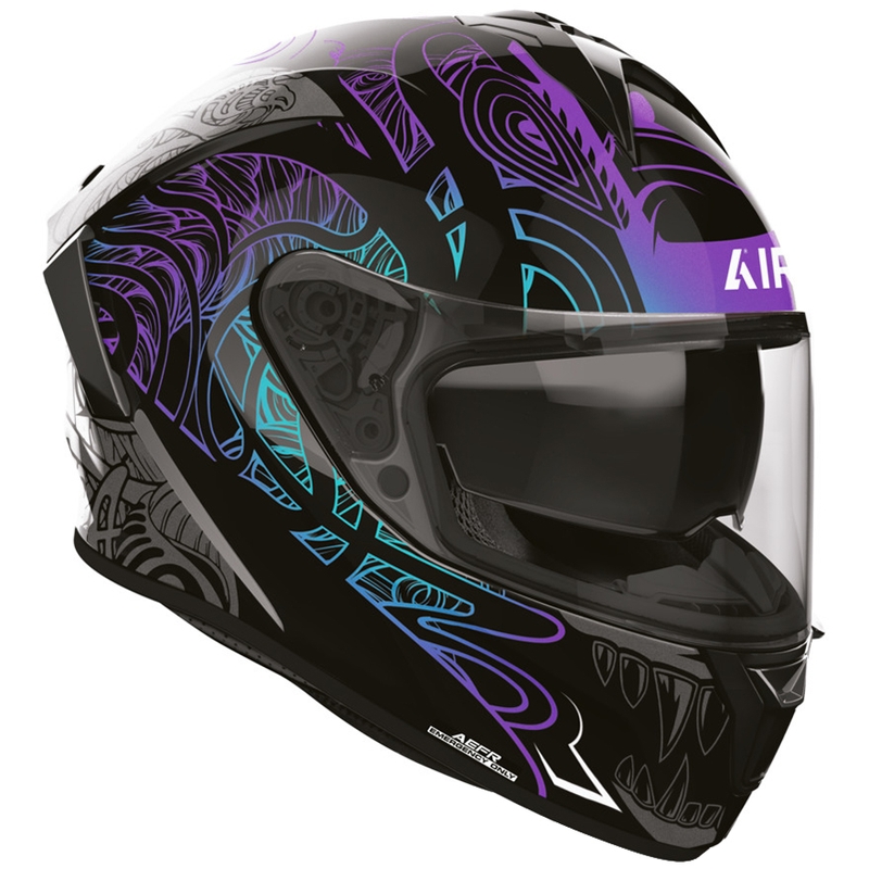 Airoh Spark 2 Silk -umpikypärä, musta-violetti