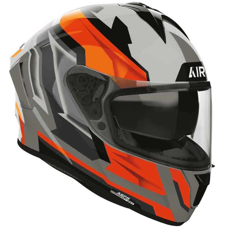 Airoh Spark 2 Blade täysikokoinen moottoripyöräkypärä, fluo oranssi