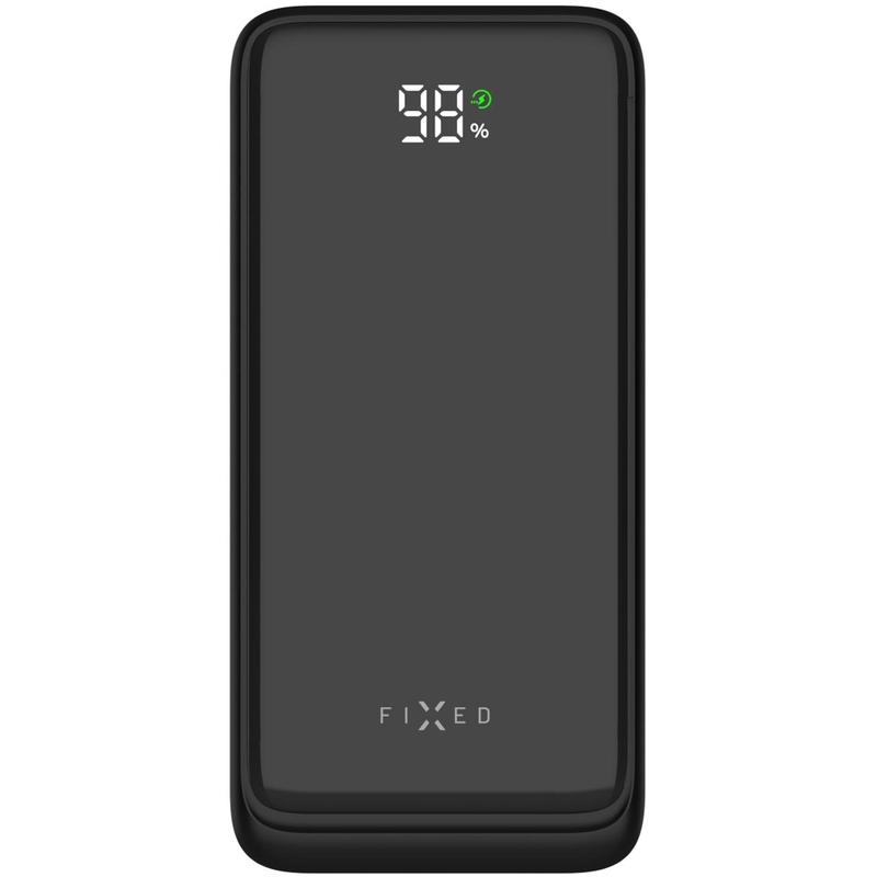 Varavirtalähde Zen2 30, kiinteä, 30 000 mAh, PD, 20 W, LCD-näyttö, musta