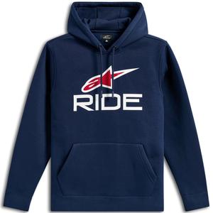 Alpinestars Ride -huppari 3 sini-valko-punainen