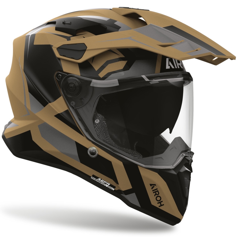 Airoh Commander 2 Polar Enduro Moottoripyörä Kypärä Matta Hiekka