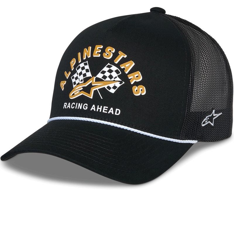 Alpinestars Finisher Trucker-lippis musta-musta