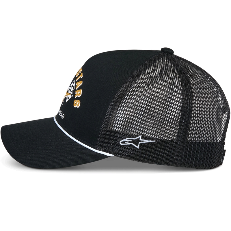 Alpinestars Finisher Trucker-lippis musta-musta