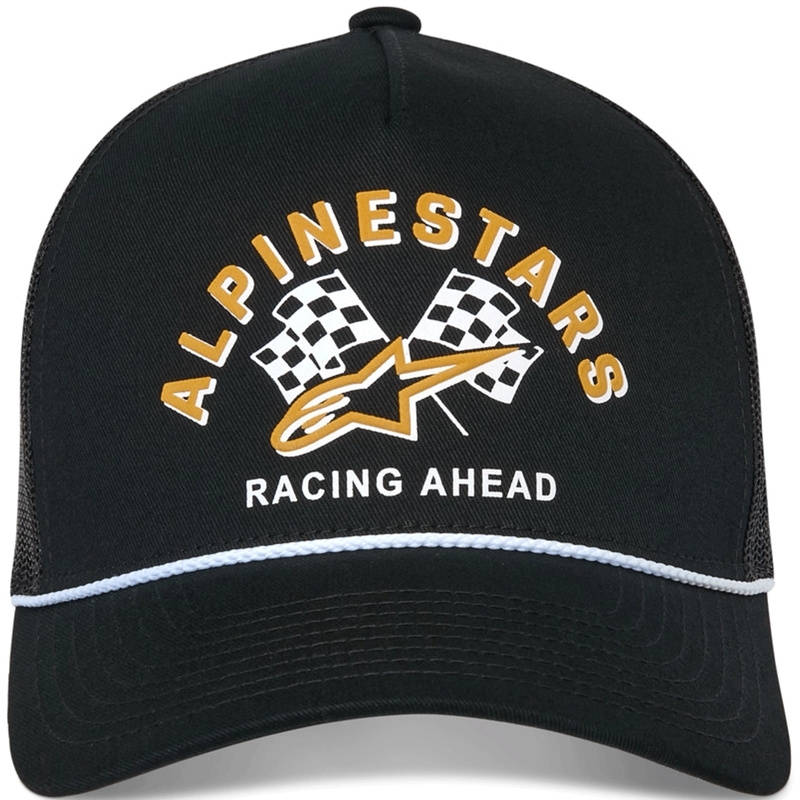Alpinestars Finisher Trucker-lippis musta-musta