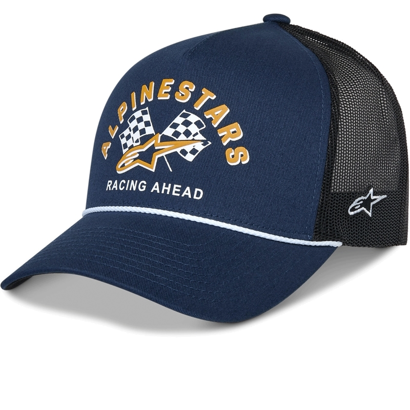 Alpinestars Finisher Trucker -lippis sini-musta