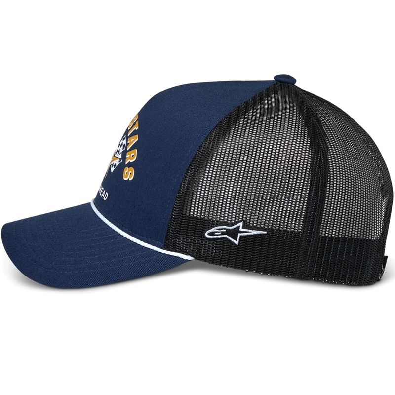 Alpinestars Finisher Trucker -lippis sini-musta