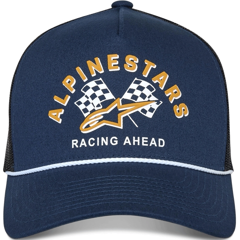 Alpinestars Finisher Trucker -lippis sini-musta