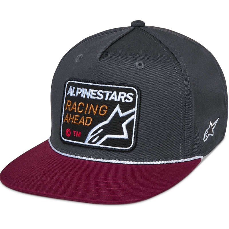 Alpinestars Intuitive -lippis harmaa-punainen