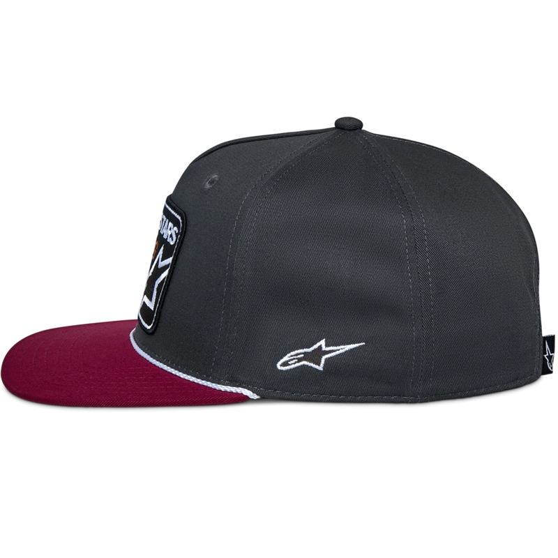 Alpinestars Intuitive -lippis harmaa-punainen