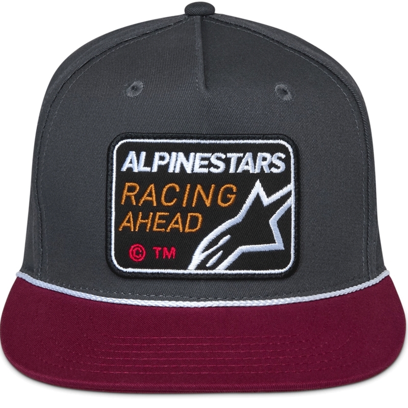 Alpinestars Intuitive -lippis harmaa-punainen