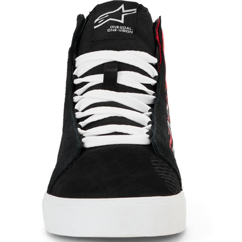 Alpinestars Ride-63 Canvas FQ20 MP-saappaat Musta-Valkoinen-Punainen