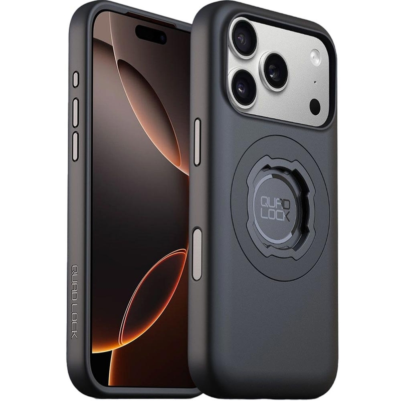 Quad Lock® MAG -kotelo iPhone 18 Prolle, musta