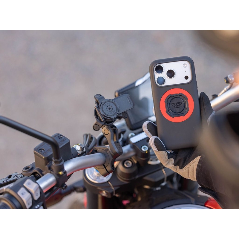 Quad Lock® MAG -kotelo iPhone 18 Prolle, musta