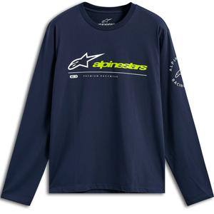 Alpinestars Mandalory CSF Pitkähihainen T-Paita Sininen