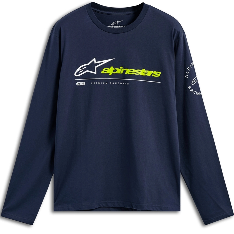 Alpinestars Mandalory CSF Pitkähihainen T-Paita Sininen