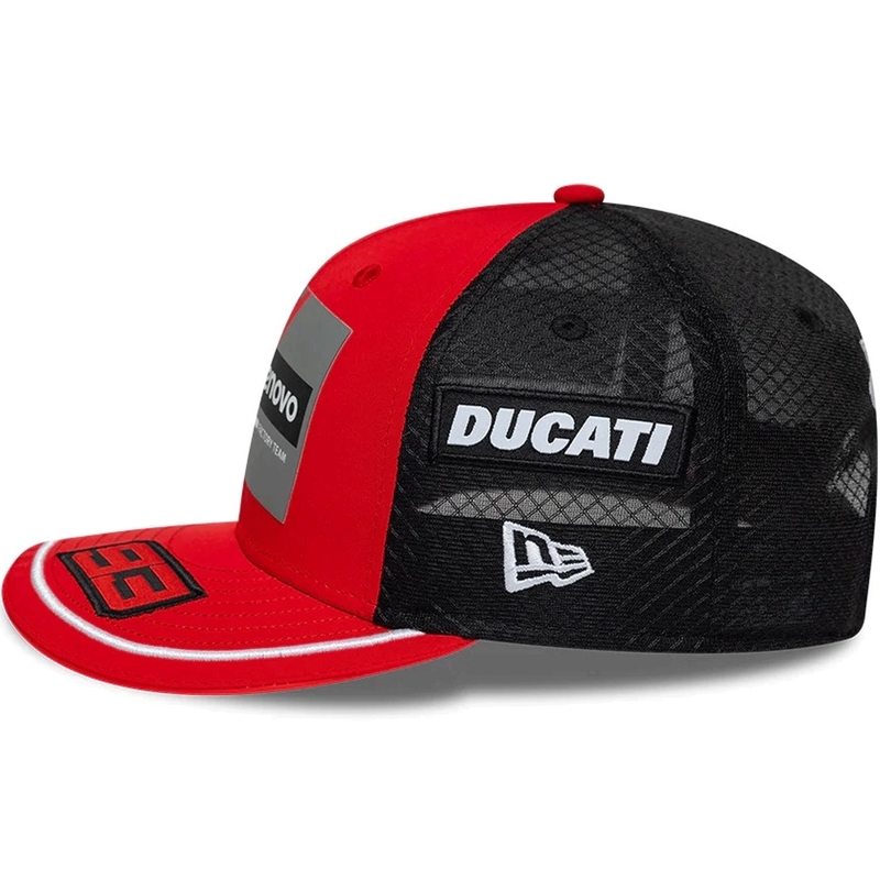 Ducati New Era Lenovo Marquez 93 lippis musta-punainen