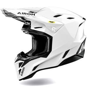Airoh Aviator Factory Color motocrossikypärä valkoinen