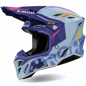 Motocross-kypärä Airoh Aviator Factory Blake violetti