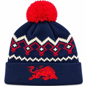 Red Bull Winter Beanie tummansininen-punainen