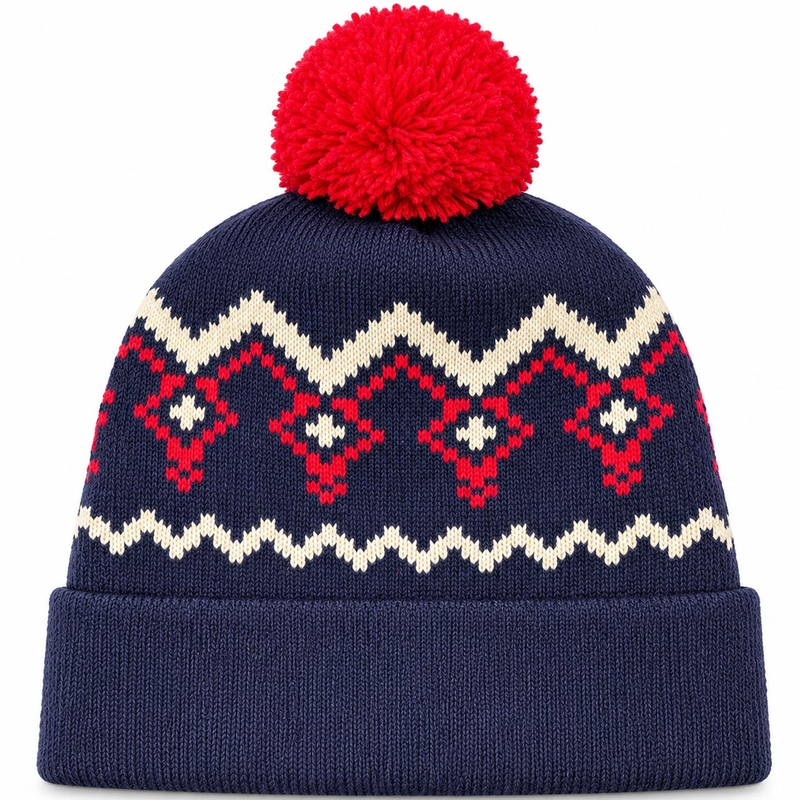 Red Bull Winter Beanie tummansininen-punainen