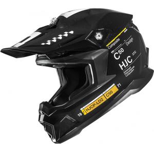 HJC C50 Tagg MC5 motocrosskypärä musta