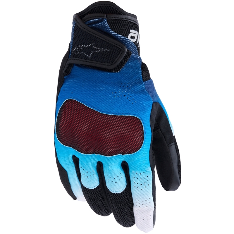 Alpinestars Mogress Airflow moottoripyörähanskat sini-musta-valkoinen
