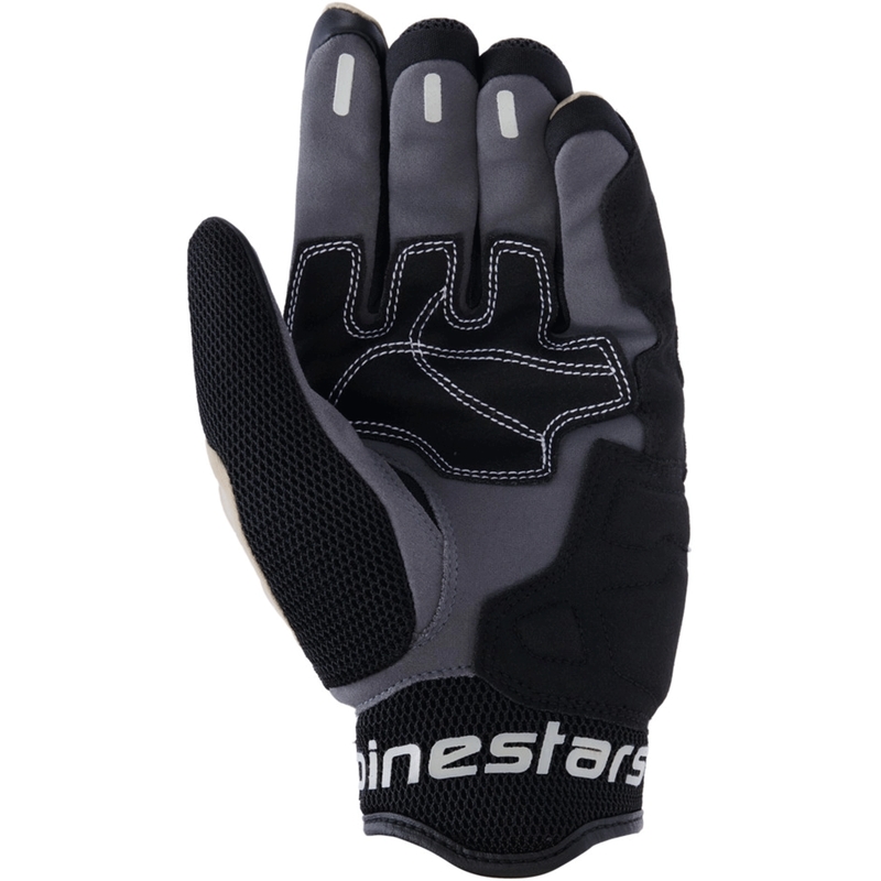 Alpinestars Mogress Airflow moottoripyörähanskat hiekanmusta