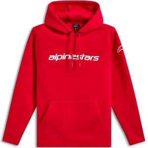 Alpinestars Wordmark huppari 3 punainen-valkoinen