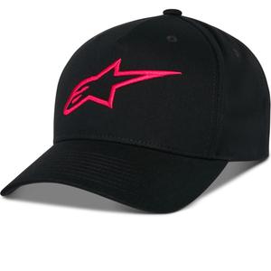 Alpinestars Ageless Snapback -lippis musta-punainen