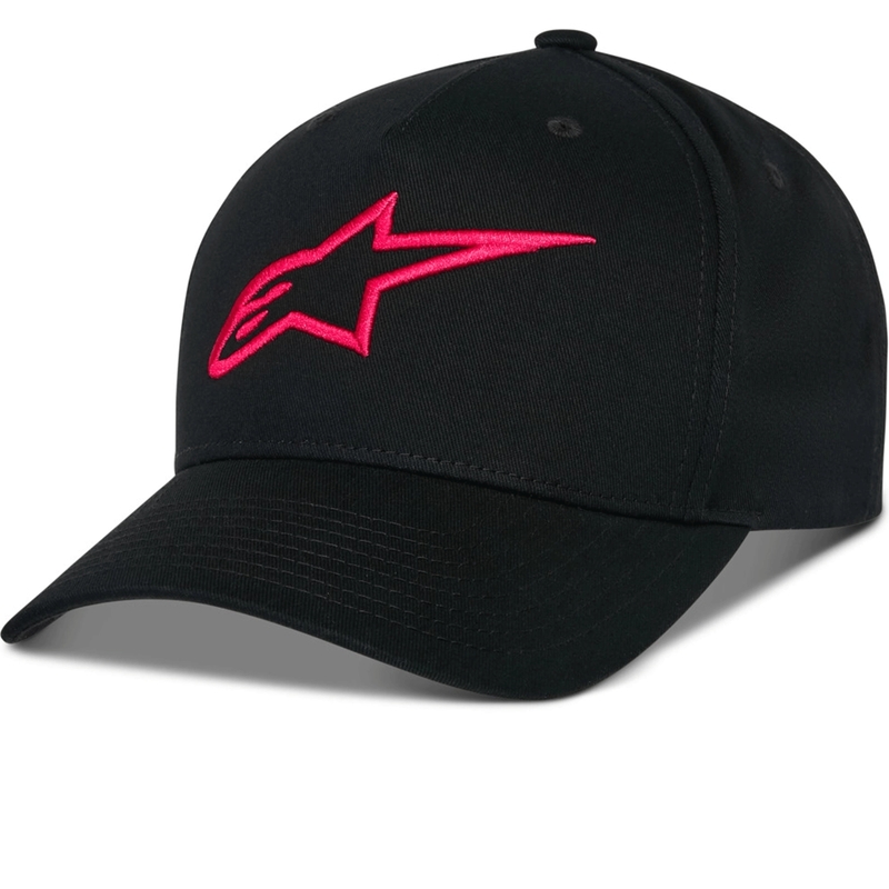 Alpinestars Ageless Snapback -lippis musta-punainen