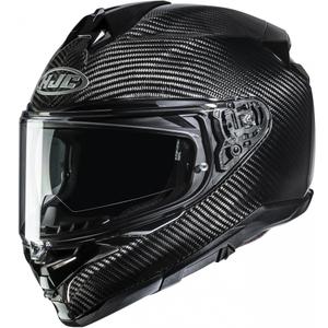 Kokokasvoinen moottoripyöräkypärä HJC F72 Carbon Solid musta