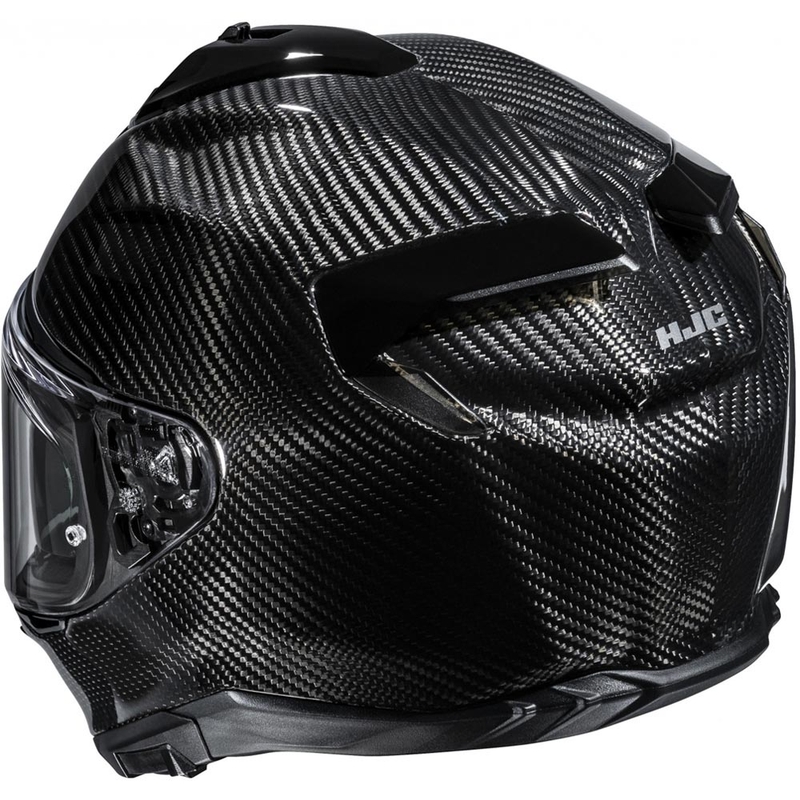 Kokokasvoinen moottoripyöräkypärä HJC F72 Carbon Solid musta