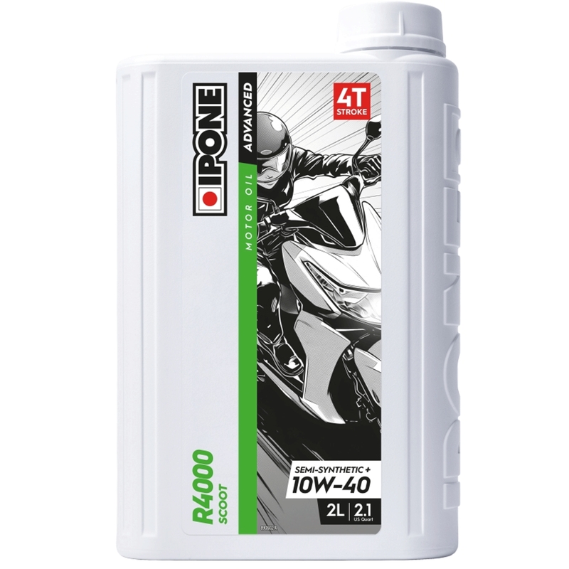 Polosyntetický motorový olej Ipone Scoot 4 10W40 2 l